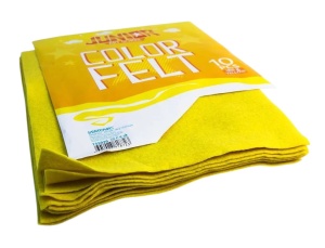 Filc soft A4 yellow