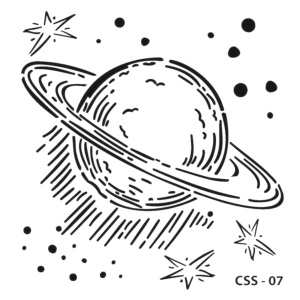 Kids stencil CSS-07 25X25cm