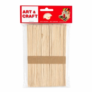 Kraft stapići drvo 150mm,50k