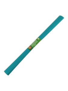 Krep papir 35 zeleno plava