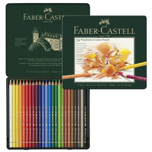 Polychromos Coloured Pencils 24