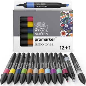 Promarker set 1/12 TATTOO