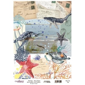 Rice decoupage paper 30x42cm 792 30X42