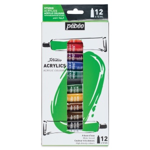 Set acrylic XL studio 12x12ml