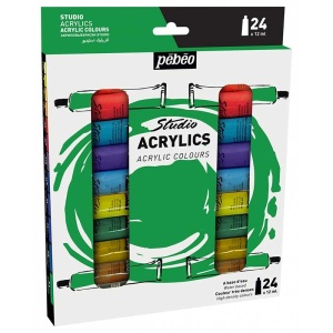 Set acrylic XL studio 24x12ml