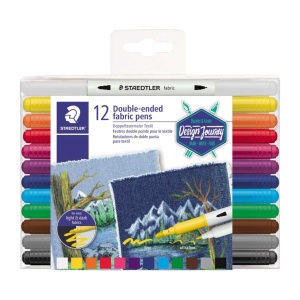 Set Flomastera za tekstil 1-12