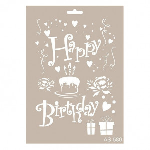 Stencil A4 series AS580 series 21*29
