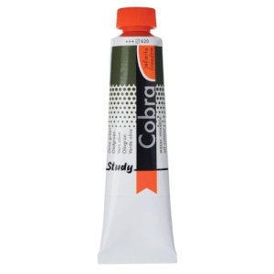Uljana boja na vodenoj bazi 620 olive green 40ml cobra oil