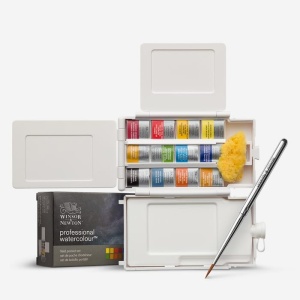 Water colour field box 12 half pans
