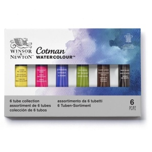 Watercolours set 1-6