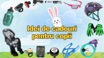 Idei de cadouri pentru micii bicicliști