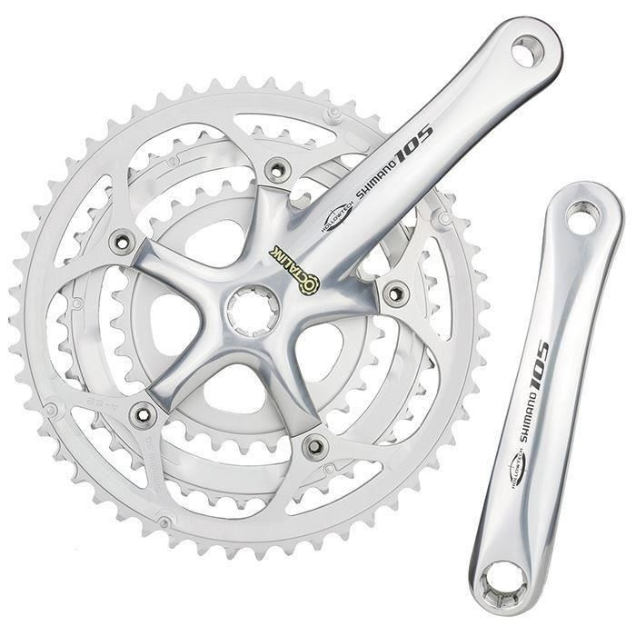 Plateau Shimano 105 FC-5505-S – 30 Dents, 74mm, 9 Vitesses, Aluminium, Neuf (détails)