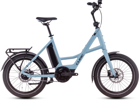 Bicicleta Electrica Hardtail CUBE Compact Hybrid Comfort 500 arubablue´n´reflex