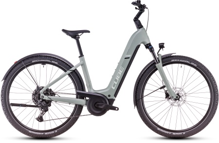 Bicicleta Electrica Hardtail CUBE Nuride Hybrid Pro Allroad pistachio´n´stonegrey