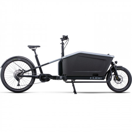 Bicicleta Electrica MTB Hardtail CUBE Cargo Sport Dual Hybrid 1000 Flashgrey Black