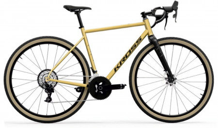 Bicicleta KROSS ESKER 4.0 28" Cream-Negru-Cream Glossy 23