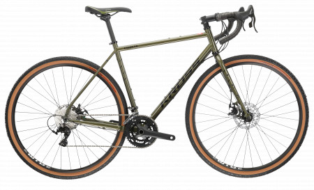 Bicicleta KROSS ESKER 4.0 KRX 28" Green-Negru-Green Glossy 23