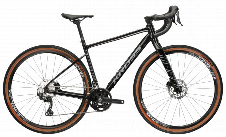 Bicicleta KROSS ESKER 6.0 28" Negru-Grey-Black Glossy 24