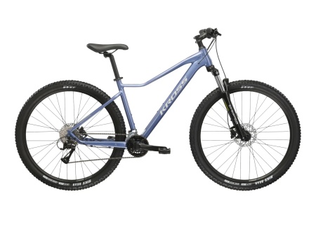 Bicicleta KROSS LEA 4.0 27.5" Blue-Silver-Blue Glossy 24