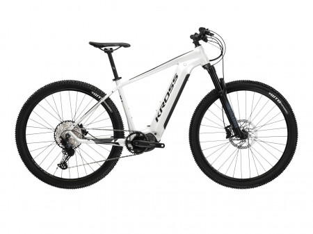 Bicicleta KROSS LEVEL BOOST 3.0 29" Pearl-Negru-White Glossy 23