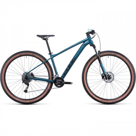 Bicicleta MTB Hardtail CUBE Access WS Pro Metalpetrol Mint