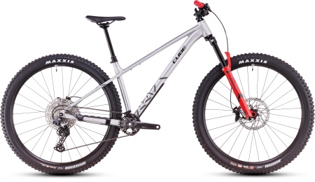Bicicleta MTB Hardtail CUBE Reaction TM Pro rawmetal´n´reflect