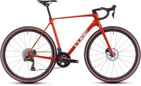 Bicicleta Sosea-Ciclocross CUBE Cross Race C:62 SLX electricorange´n´white