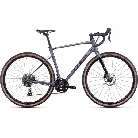 Bicicleta Sosea-Ciclocross CUBE NURoad Race Grey Black