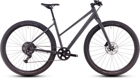 Bicicleta Trekking-Oras CUBE Hyde ONE graphite´n´black