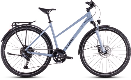 Bicicleta Trekking-Oras CUBE Nature EXC Allroad pigeonblue´n´black