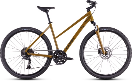 Bicicleta Trekking-Oras CUBE Nature Pro willowgreen´n´black