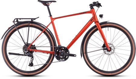 Bicicleta Trekking-Oras CUBE Nulane Pro FE fireorange´n´black
