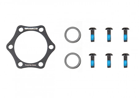 Kit Conversie Butuc Fata BRACO 100-110 mm Boost (5 mm)