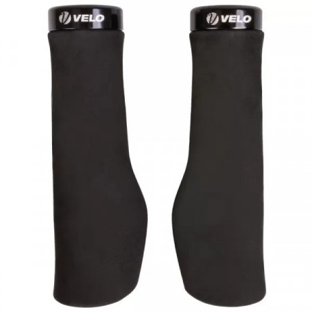 Mansoane ghidon VELO ERGO EVA D3 131 mm Negru