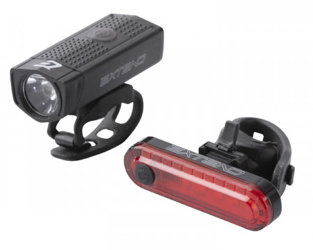 Set Lumini cu Acumulator EXTEND DEFCON, 350 lm + 10 lm