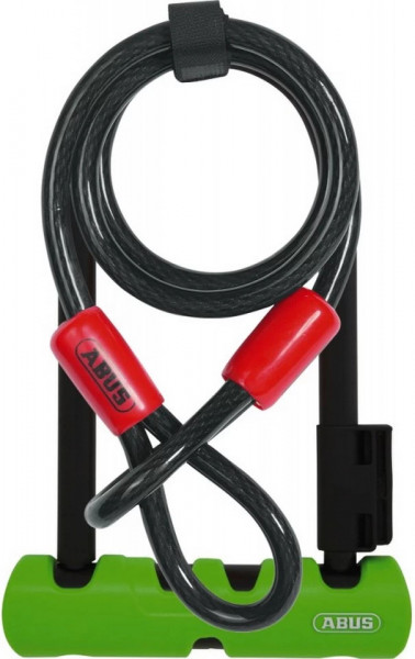 Antifurt ABUS U-Lock Ultra Mini 410 cu cablu 180mm/ 1200mm/ 10mm