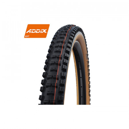 ANVELOPA SCHWALBE BIG BETTY EVO TLE FOLDING ADDIX SOFT CLASSIC 27.5 X 2.40 E-50 (62-584) Galben/Negru