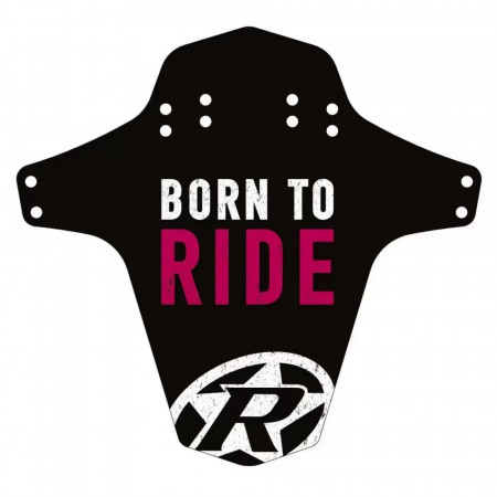 Aparatoare noroi REVERSE Born to Ride Negru-Alb-Roz