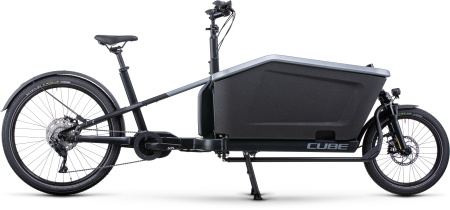 Bicicleta Electrica Hardtail CUBE Cargo Sport Dual Hybrid 1000 flashgrey´n´black