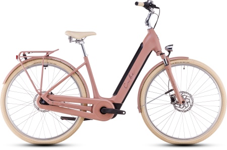 Bicicleta Electrica Hardtail CUBE Ella Hybrid 500 oldpink´n´plum
