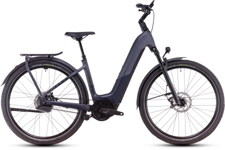 Bicicleta Electrica Hardtail CUBE Kathmandu Hybrid Comfort SLX nightsky´n´ink