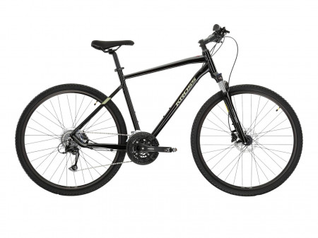 Bicicleta KROSS EVADO 5.0 28" Negru-Green-Black Glossy 24