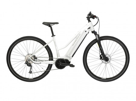 Bicicleta KROSS EVADO HYBRID 3.0 28" Pearl-Silver-White Glossy 24
