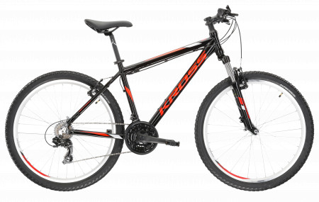 Bicicleta KROSS HEXAGON S 26" Negru-Red-Black Glossy 23