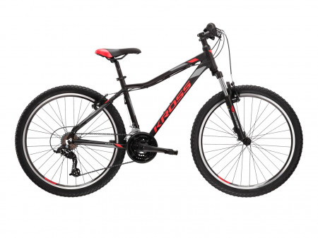 Bicicleta KROSS LEA 1.0 26" Negru-Raspberry-Black Mat 24