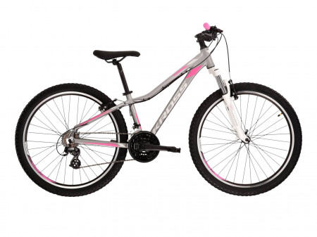 Bicicleta KROSS LEA 2.0 26" Silver-White-Silver Mat 23