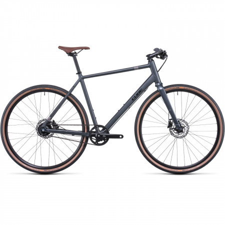 Bicicleta MTB Hardtail Trekking-Oras CUBE Hyde Race Iridium Black Grey Black