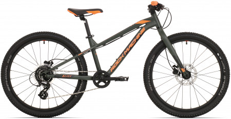 Bicicleta Rock Machine Blizz 24 HD Negru/Portocaliu 12.5