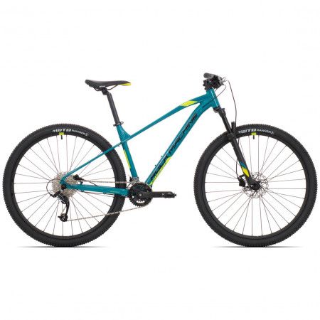 Bicicleta Rock Machine Manhattan 90-29/3 29 Albastru Petrol/Negru/Verde Neon