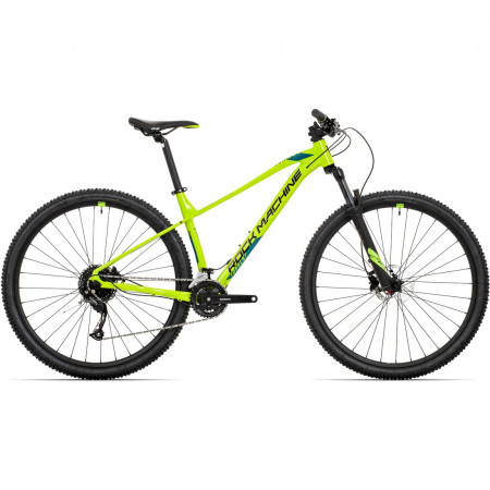 Bicicleta Rock Machine Torrent 20-29 29 Galben Fluo/Negru/Albastru